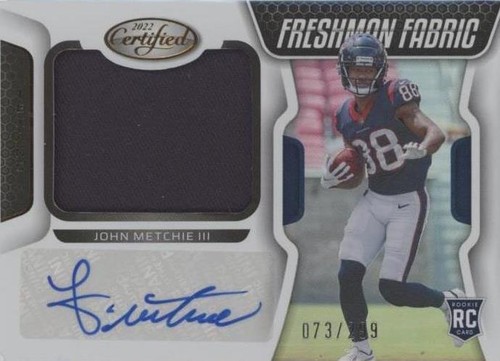 2022 Panini Certified John Metchie III #217
