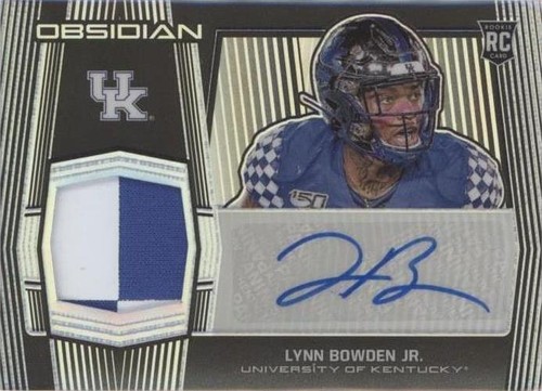 2020 Panini Obsidian Draft Picks Lynn Bowden Jr. #45
