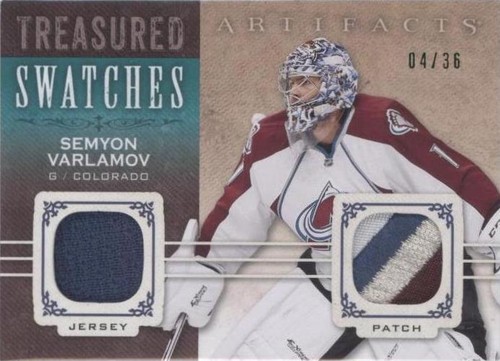 2014-15 Upper Deck Artifacts - Semyon Varlamov #TS-VA