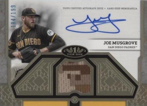 2024 Topps Tier One - Joe Musgrove #T1AR-JM