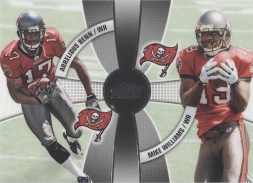 2010 Topps Prime Arrelious Benn Mike Williams #2Q-14
