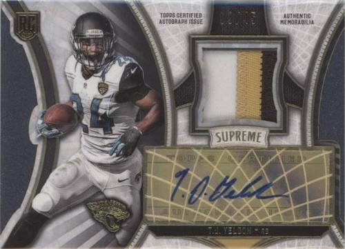 2015 Topps Supreme T. J. Yeldon #SAP-TY