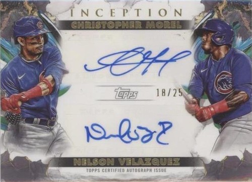 2023 Topps Inception - Christopher Morel Nelson Velazquez #IDA-MV