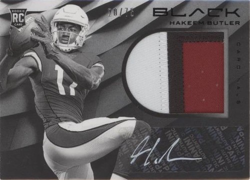 2019 Panini Black Hakeem Butler #108