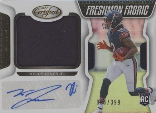 2022 Panini Certified Velus Jones Jr. #231