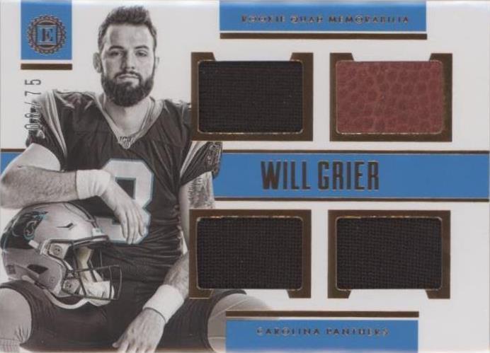 2019 Panini Encased Will Grier #4