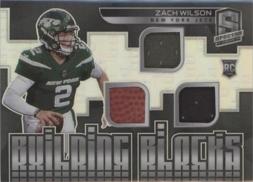 2021 Panini Spectra Zach Wilson #BB-ZW