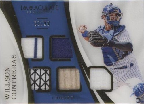 2017 Panini Immaculate Collection - Willson Contreras #IM-WC