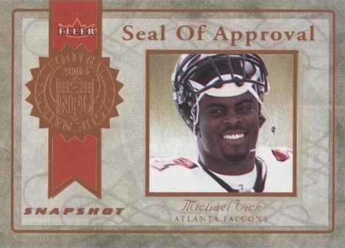 2003 Fleer Snapshot Michael Vick #6 SA