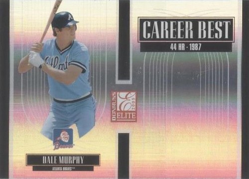2005 Donruss Elite - Dale Murphy #CB-9