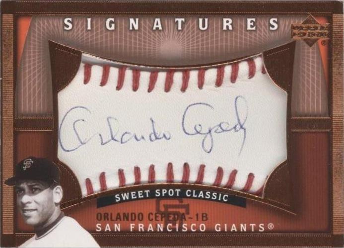 Upper Deck Sweet Spot Classic 2005 - Orlando Cepeda #OC