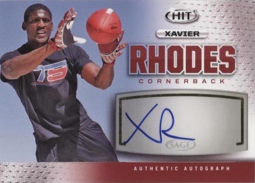 2013 SAGE Hit Xavier Rhodes #A127
