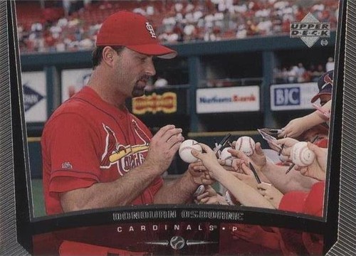 1999 Upper Deck - Donovan Osborne #468