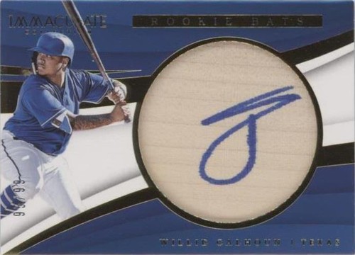 2018 Panini Immaculate Collection - Willie Calhoun #RB-WC