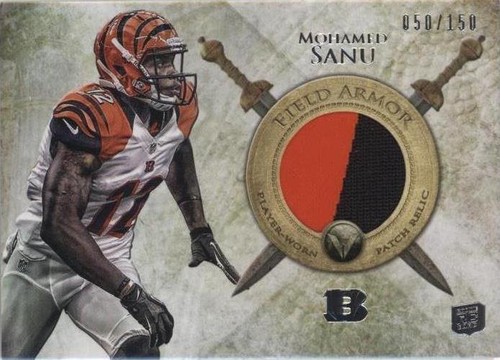 2012 Topps Valor Mohamed Sanu #FAP-MS