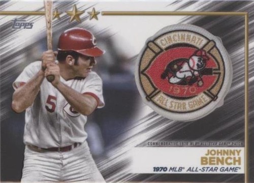 2022 Topps Series 2 - Johnny Bench #ASA-JB