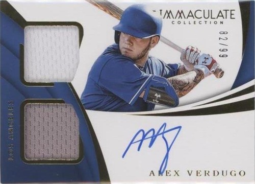2018 Panini Immaculate Collection - Alex Verdugo #RDM-AV
