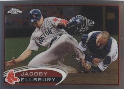 2012 Topps Chrome - Jacoby Ellsbury #87