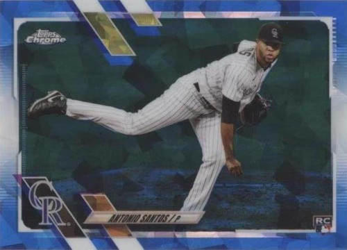 2021 Topps Chrome Update Series Sapphire Edition - Antonio Santos #US85