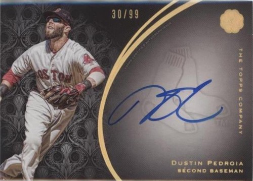2016 Topps The Mint - Dustin Pedroia #FA-DP
