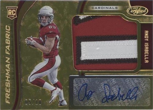 2019 Panini Certified Andy Isabella #231