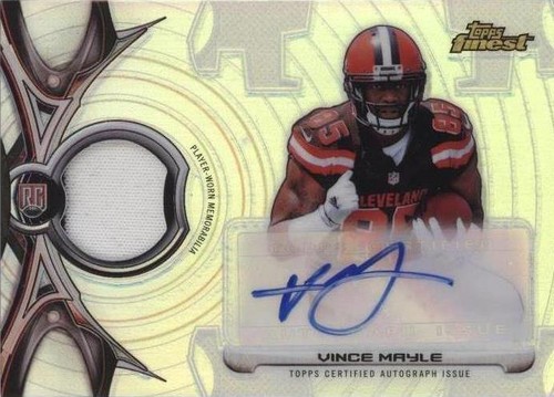 2015 Topps Finest Vince Mayle #RRAP-VM