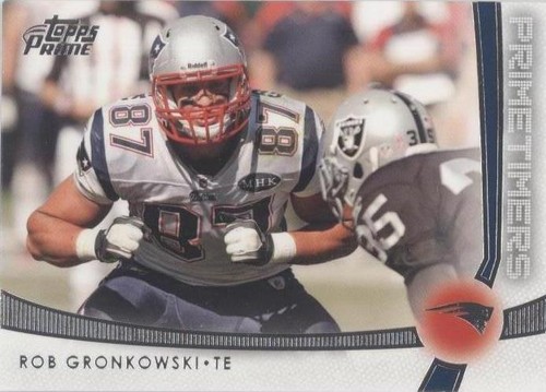 2012 Topps Prime Rob Gronkowski #PT-RG