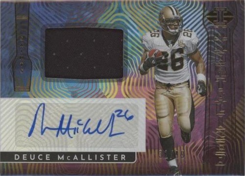 2022 Panini Illusions Deuce McAllister #IJA-DM