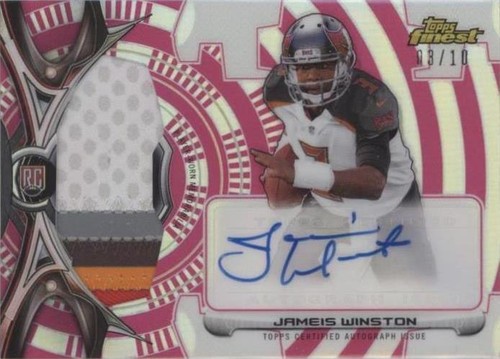 2015 Topps Finest Jameis Winston #RRAP-JW