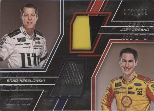 2017 Panini Torque - Brad Keselowski Joey Logano #PM-KL