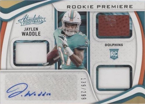 2021 Panini Absolute Jaylen Waddle #206