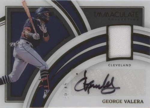 2022 Panini Immaculate Collection - George Valera #CIMS-GV