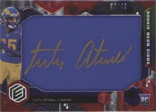 2021 Panini Elements Tutu Atwell #RNS-CAT