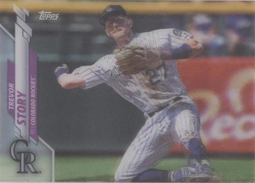 2020 Topps 3D Lenticular - Trevor Story #637