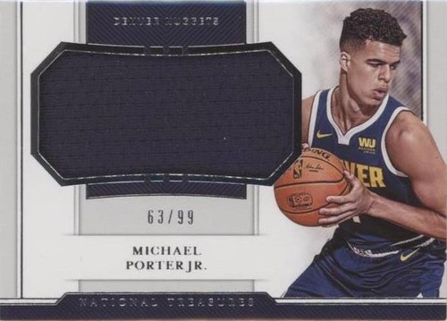 2018-19 Panini National Treasures - Michael Porter Jr. #RJ-MPJ