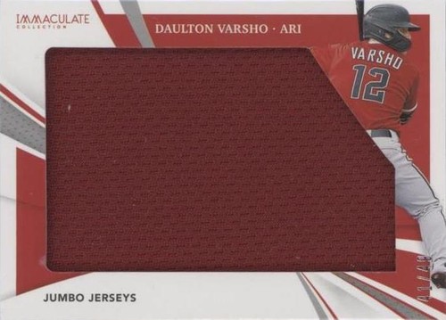 2021 Panini Immaculate Collection - Daulton Varsho #JJ-DVA