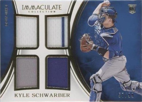 2016 Panini Immaculate Collection - Kyle Schwarber #IQ-KS