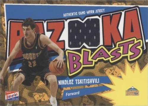 2003-04 Bazooka - Nikoloz Tskitishvili #BB-NT