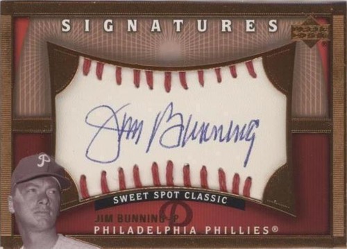 2005 Upper Deck Sweet Spot Classic - Jim Bunning #JB