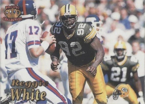 1995 Pacific Triple Folders Reggie White #41