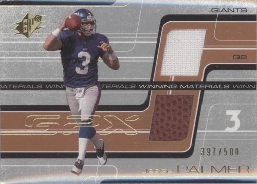 2001 SPx Jesse Palmer #WM-PA
