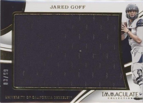 2016 Panini Immaculate Collection Collegiate Jared Goff #2