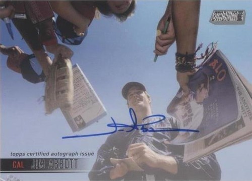 2021 Topps Stadium Club - Jim Abbott #SCBA-JA