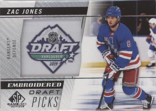 2021-22 Upper Deck SP Game Used - Zac Jones #79