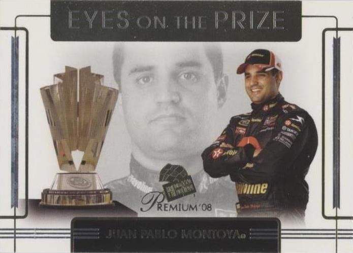2008 Press Pass Premium - Juan Pablo Montoya #64