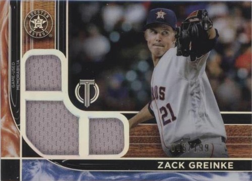 2022 Topps Tribute - Zack Greinke #TTR-ZG