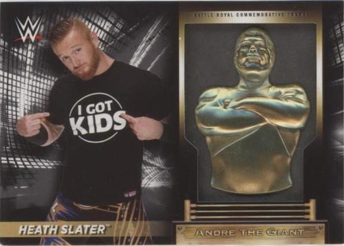 2018 Topps WWE Road to Wrestlemania - Heath Slater #AC-HS