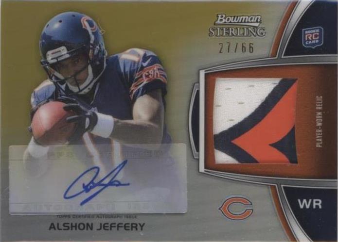 Bowman Sterling Alshon Jeffery 2012 #BSAR-AJ