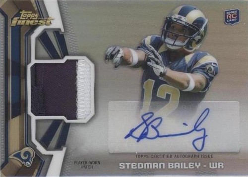 2013 Topps Finest Stedman Bailey #RAP-SB