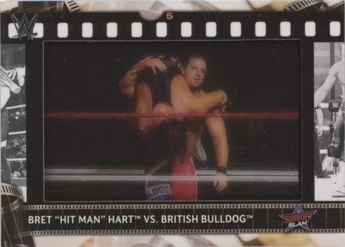 2021 Topps WWE - Bret Hart The British Bulldog #FS-BB